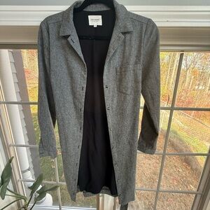 Gray Sezane Blazer Dress / long blazer